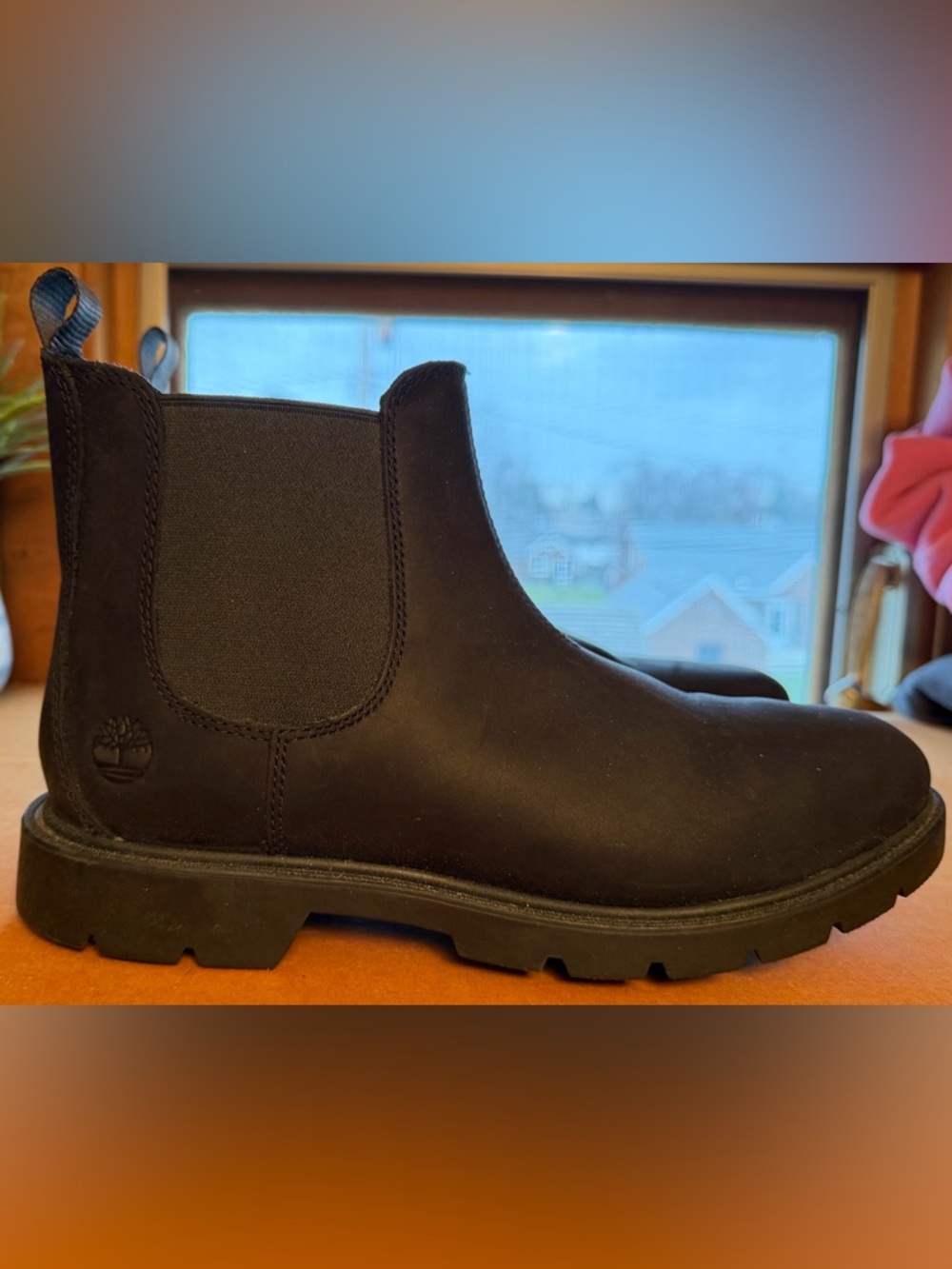 Timberland Women's Black Chelsea Ankle Boots size 9